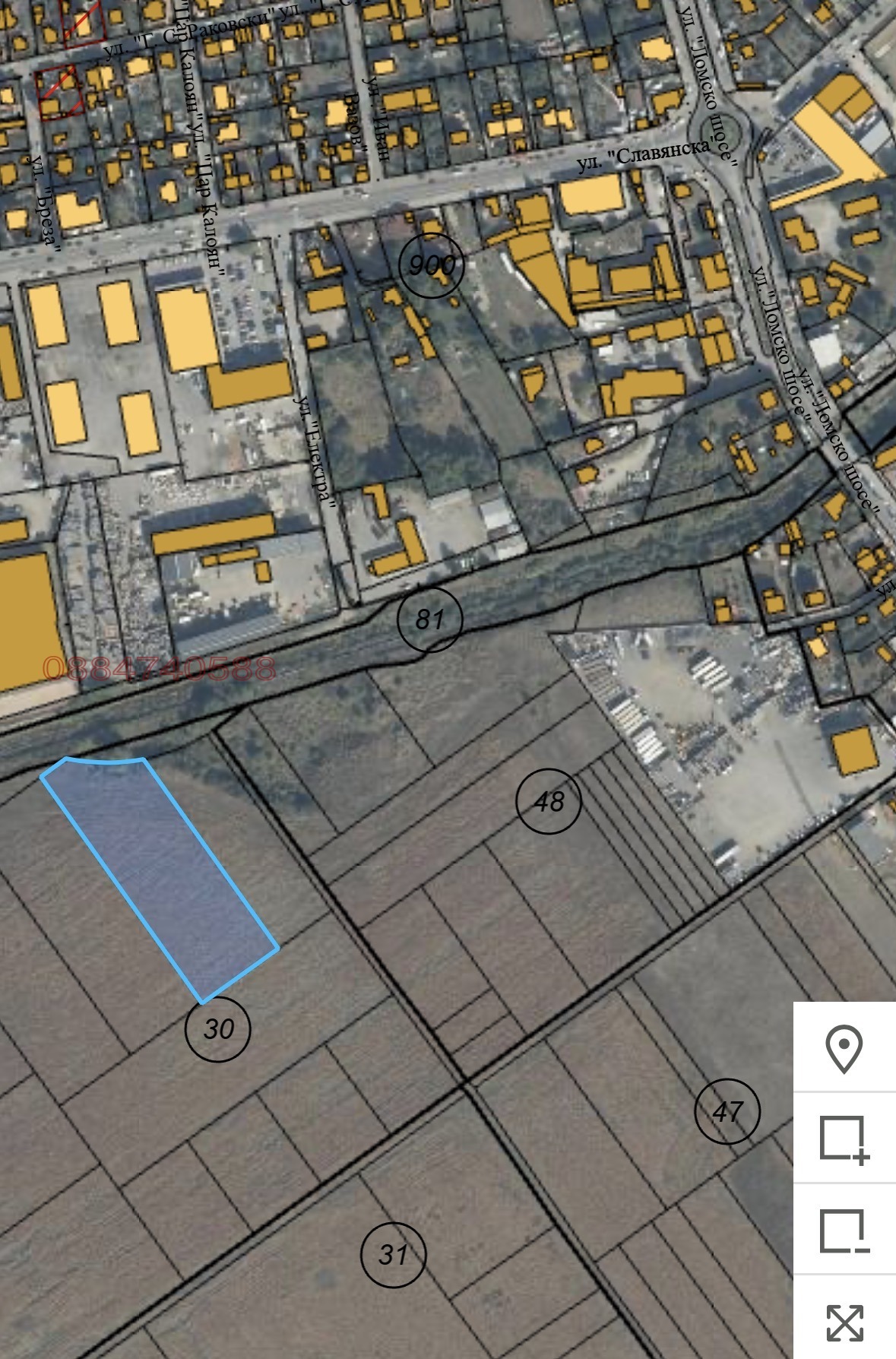 Продава ПАРЦЕЛ, гр. Костинброд, област София област
