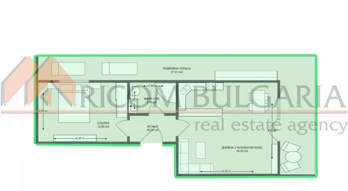 Продава 2-СТАЕН, гр. Варна, Виница, снимка 10 - Aпартаменти - 47542878