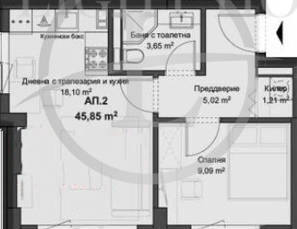 Продава 2-СТАЕН, гр. Пловдив, Кючук Париж, снимка 3 - Апартаменти - 53425999