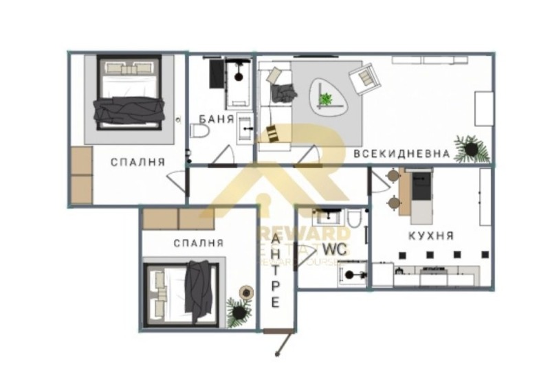 Продава  3-стаен град София , Света Троица , 100 кв.м | 66081133 - изображение [12]