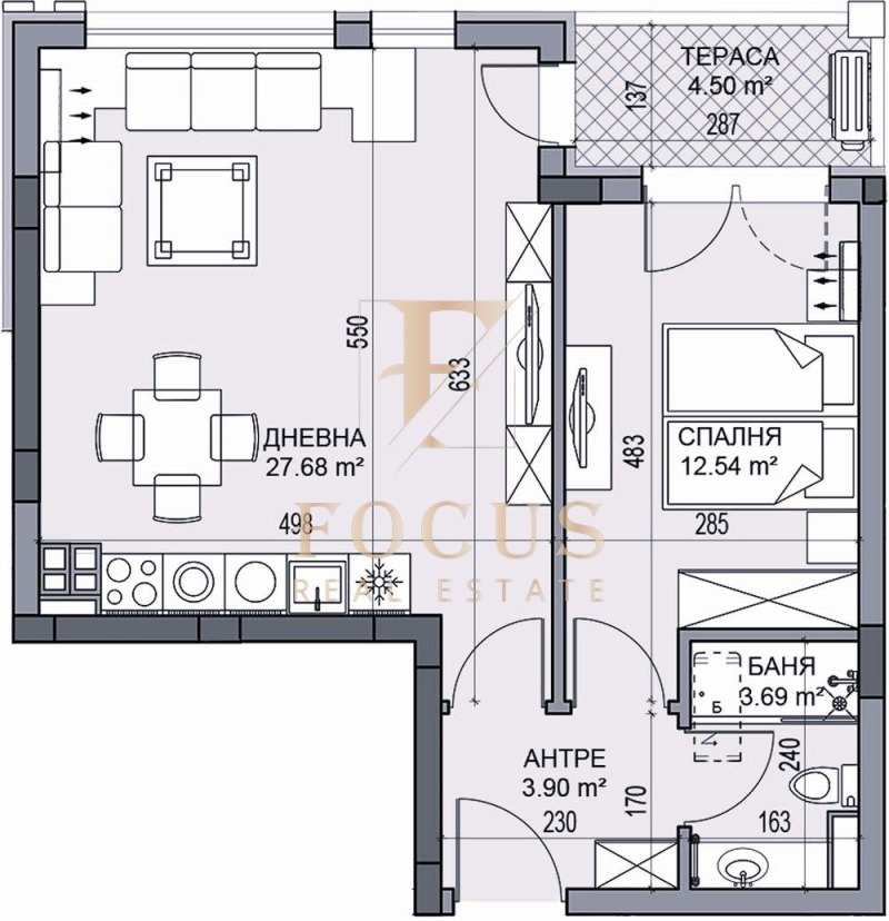 Продава  2-стаен град Пловдив , Гагарин , 72 кв.м | 79980719 - изображение [5]