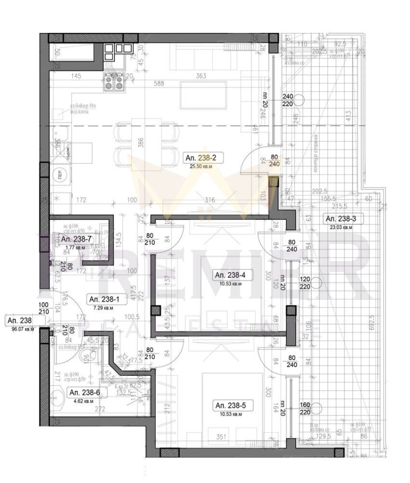 For Sale  2 bedroom Varna , Vazrazhdane 1 , 116 sq.m | 78193068