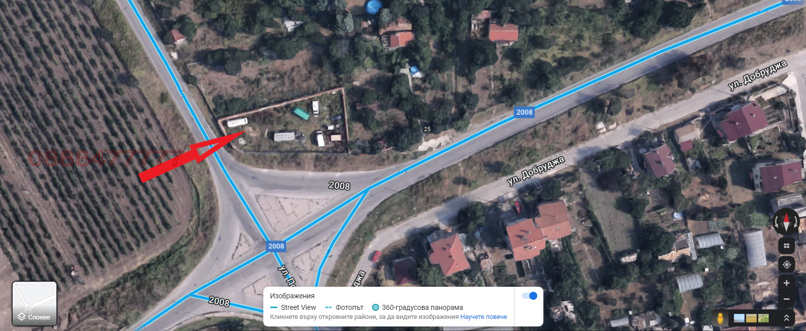 Продава ПАРЦЕЛ, с. Езерово, област Варна, снимка 2 - Парцели - 53802613