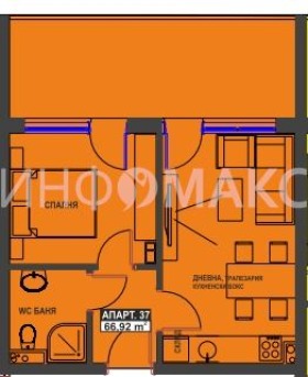 Продажба на двустайни апартаменти в град Бургас — страница 6 - изображение 3 