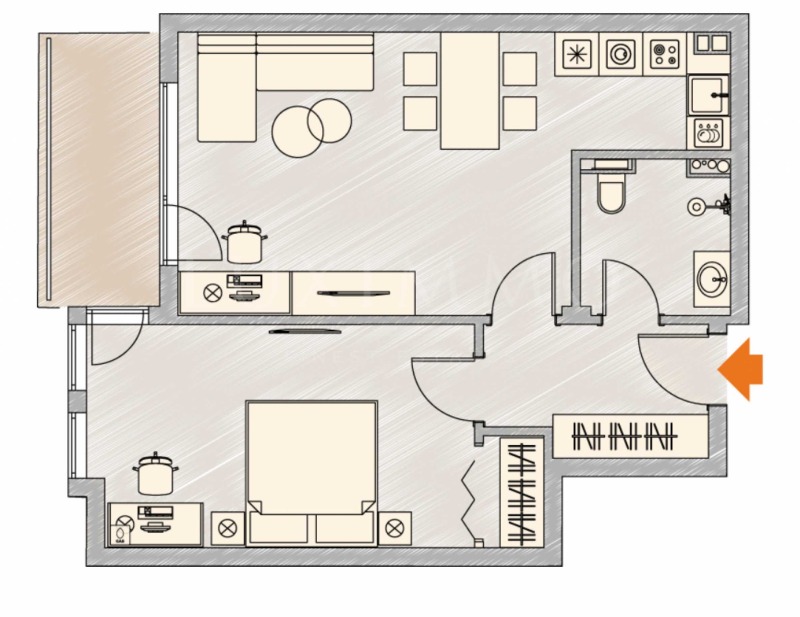 Te koop  1 slaapkamer Sofia , Malinova dolina , 83 m² | 24909297 - afbeelding [2]