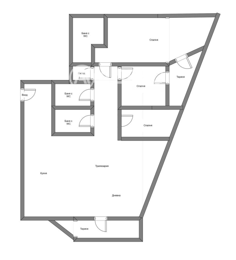 Продава МНОГОСТАЕН, гр. София, Кръстова вада, снимка 4 - Апартаменти - 53428945