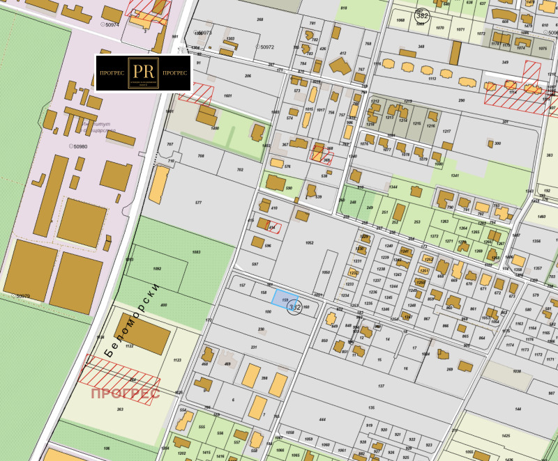 Продава ПАРЦЕЛ, гр. Пловдив, Беломорски
