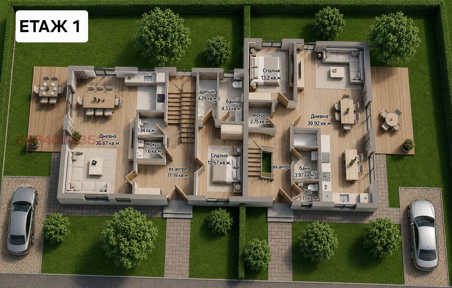 Продава КЪЩА, гр. Бургас, Банево, снимка 3 - Къщи - 55342749