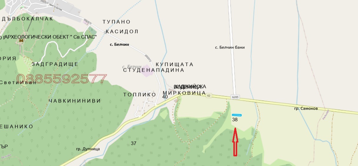 Продава ЗЕМЕДЕЛСКА ЗЕМЯ, с. Белчин, област София област, снимка 5 - Земеделска земя - 54899476