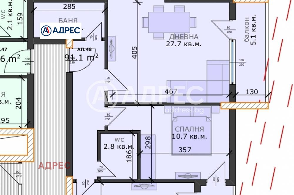 Продава 3-СТАЕН, гр. Варна, Възраждане 3, снимка 2 - Апартаменти - 53766502