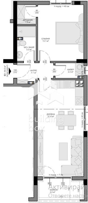 Продава 2-СТАЕН, гр. Варна, Владислав Варненчик 1, снимка 2 - Апартаменти - 52332778