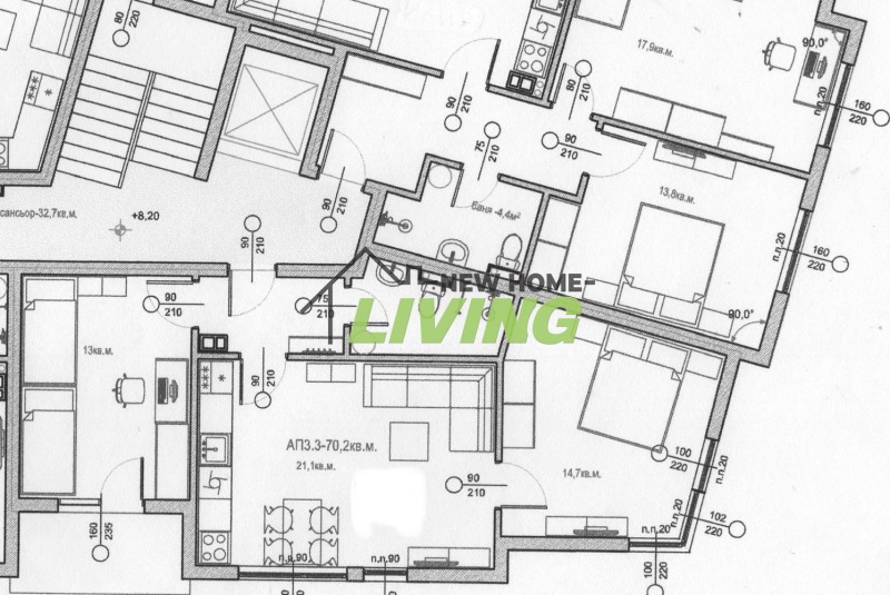 À venda  2 quartos Pazardjik , Centar , 80 m² | 44023728 - imagem [11]