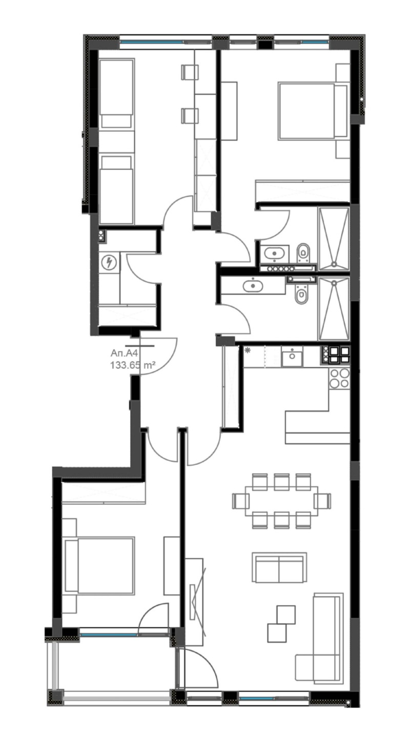 Продава 4-СТАЕН, гр. Варна, Бриз, снимка 1 - Aпартаменти - 48308267