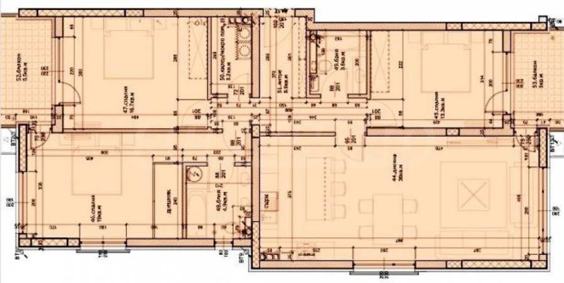 En venta  3 dormitorios Plovdiv , Ostromila , 155 metros cuadrados | 77032666 - imagen [2]