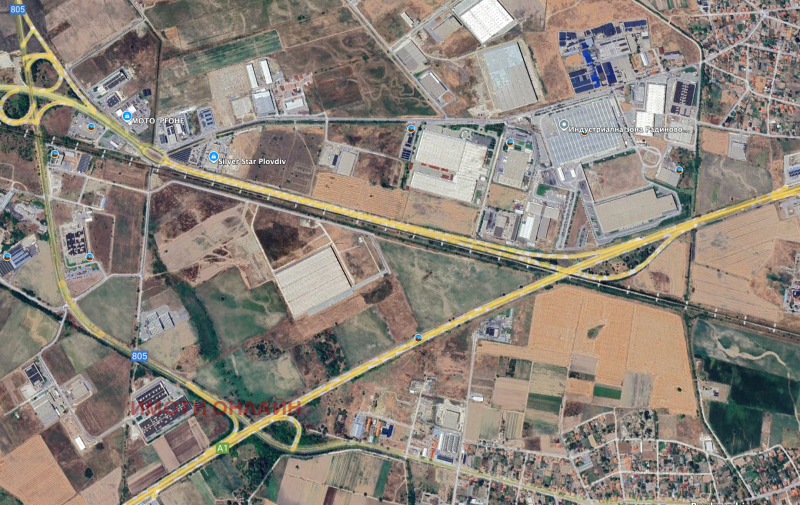 Satılık  Komplo Plovdiv , Industrialna zona - Sever , 34000 metrekare | 98285114