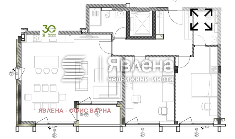 Продава 4-СТАЕН, гр. Варна, Свети Никола, снимка 4 - Апартаменти - 56240421