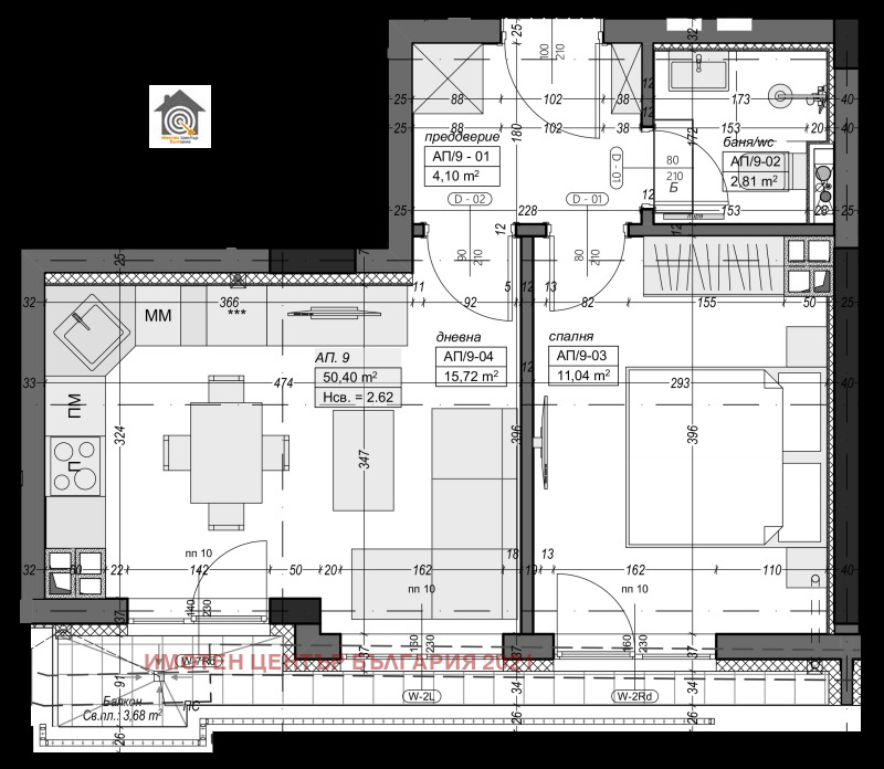 Продава 2-СТАЕН, град София, Подуяне • 115000 € / 224920.45 лв. • 49587429 1