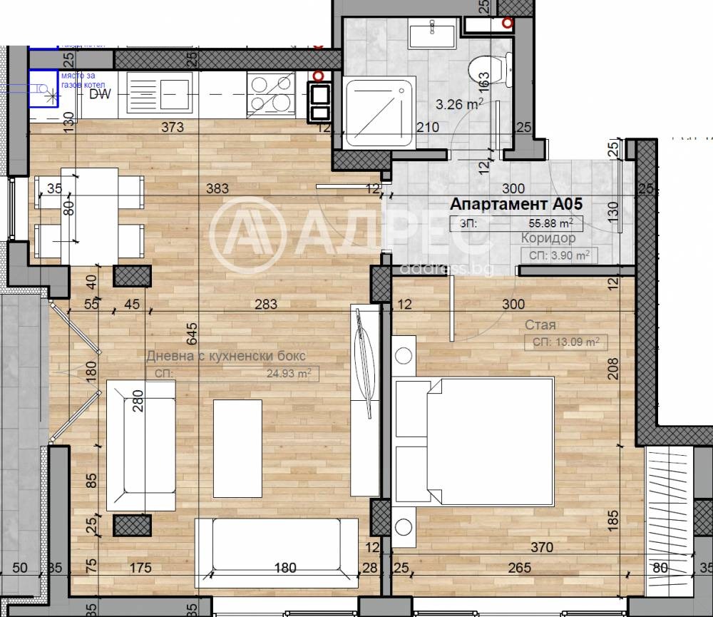 Продава 2-СТАЕН, гр. София, Манастирски ливади, снимка 4 - Апартаменти - 55033010
