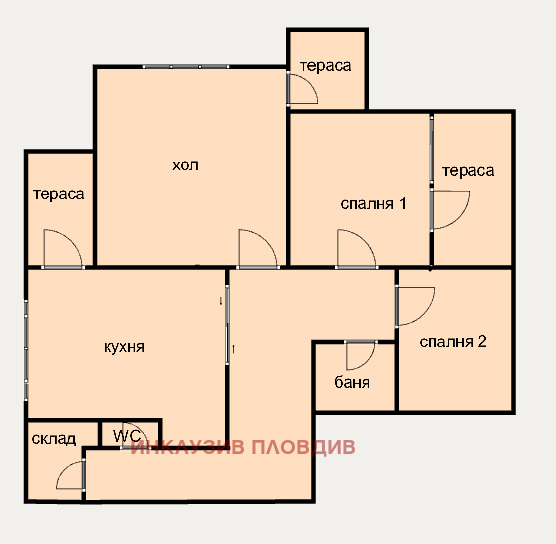 Продава 3-СТАЕН, гр. Пловдив, Изгрев, снимка 9 - Aпартаменти - 47661757