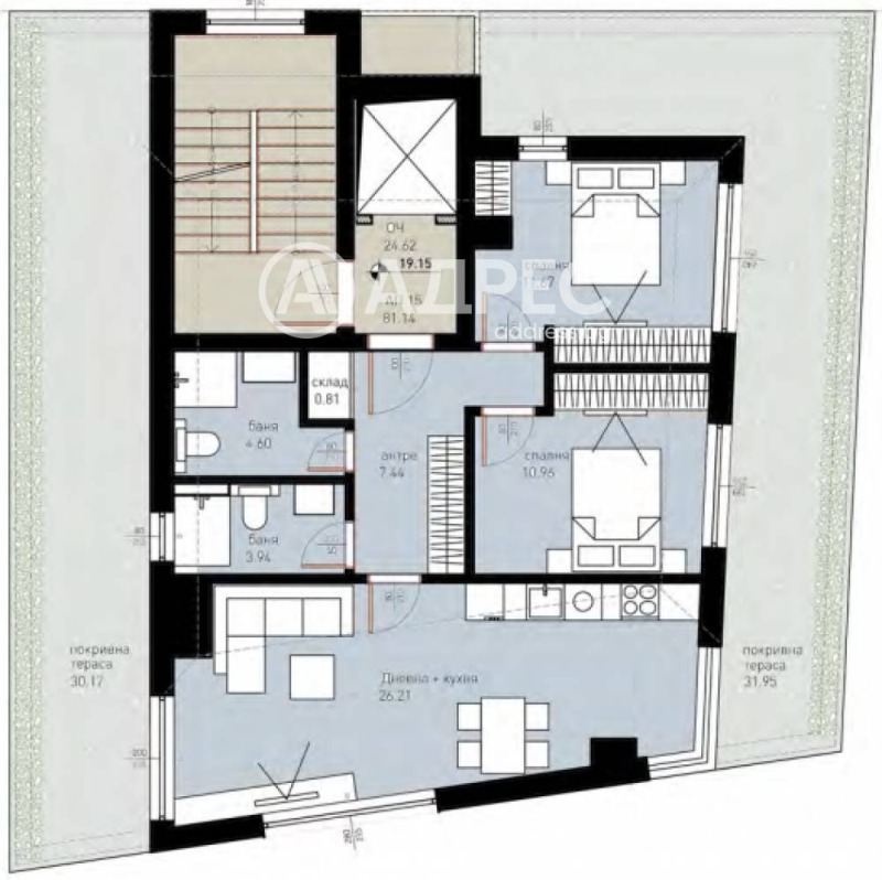Продава  3-стаен град София , Славия , 107 кв.м | 33217289 - изображение [4]