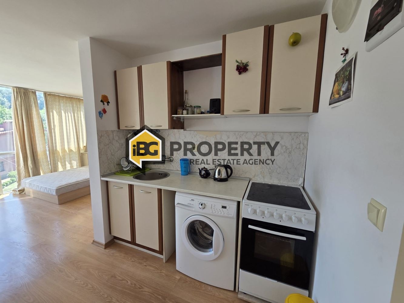 Продава 1-СТАЕН, гр. Бяла, област Варна, снимка 5 - Апартаменти - 55044312