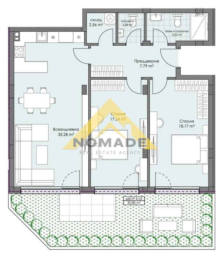 Продава 3-СТАЕН, гр. Пловдив, Остромила, снимка 8 - Aпартаменти - 49461430