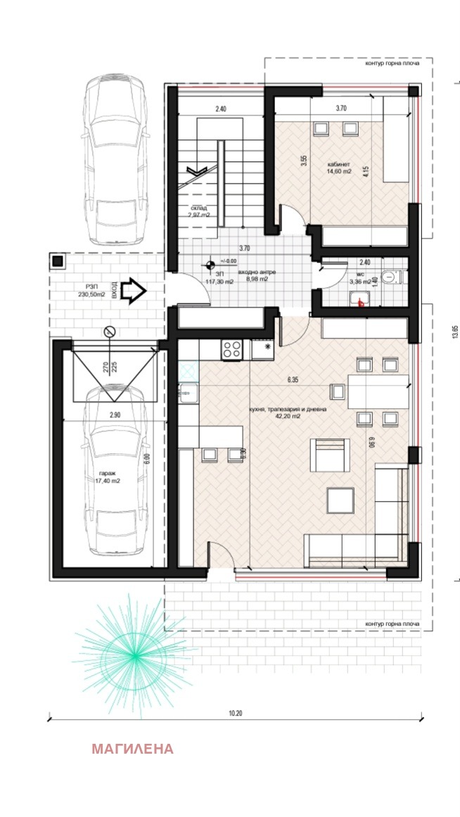 Продава  Къща град Пловдив , Остромила , 230 кв.м | 28203323 - изображение [4]
