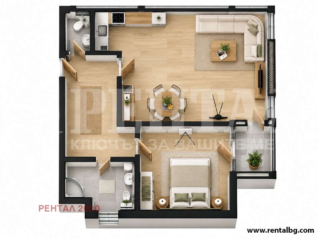 Продава 3-СТАЕН, гр. Пловдив, Остромила, снимка 14 - Апартаменти - 56257131