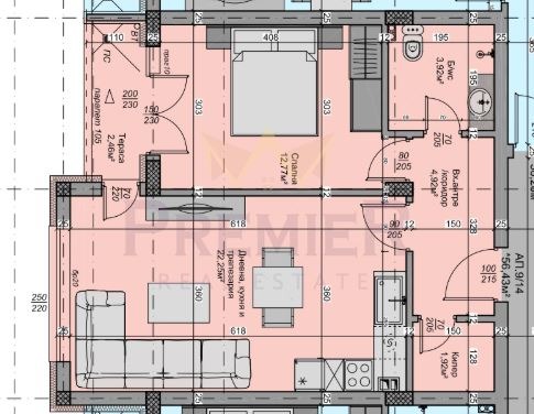 Продава 2-СТАЕН, гр. Варна, м-т Ален мак