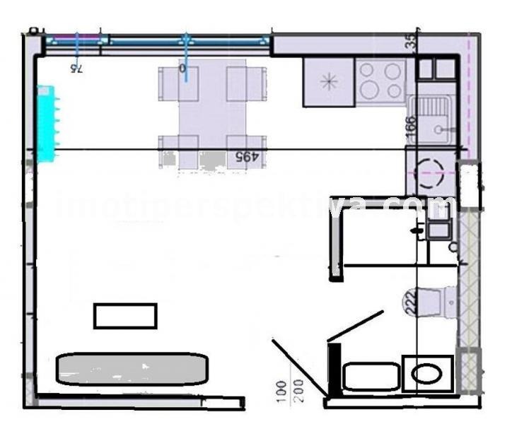 Продава  Studio Plovdiv , Christo Smirnenski , 35 кв.м | 29595643 - изображение [9]