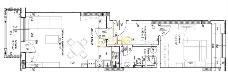 De vânzare  1 dormitor Varna , Vâzrajdane 1 , 77 mp | 80422660 - imagine [3]