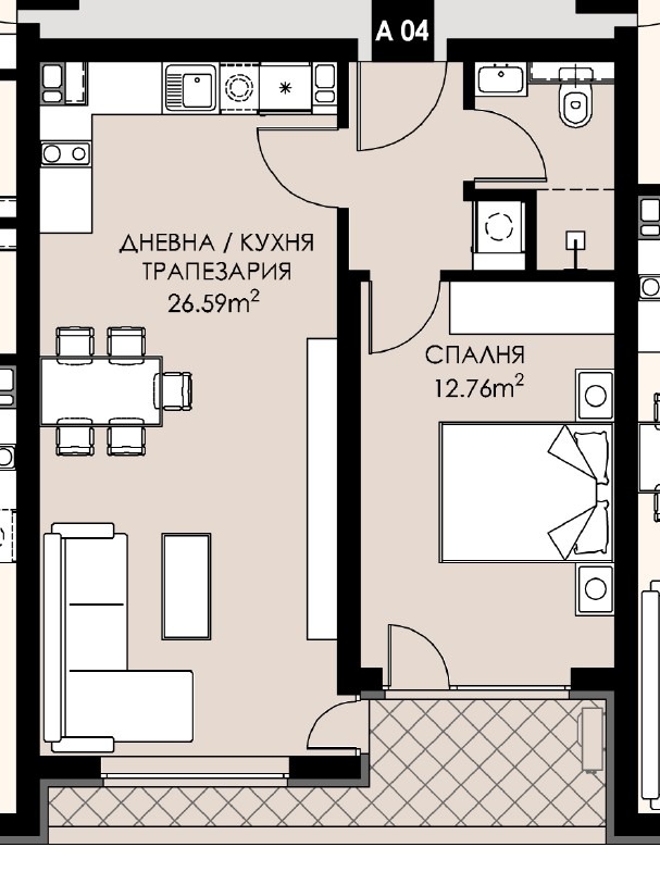 Продава 2-СТАЕН, град София, Люлин 9 • 129100 € / 252497.65 лв. • 53221901 1