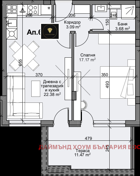 Продава 2-СТАЕН, гр. Пловдив, Кършияка, снимка 2 - Aпартаменти - 47507488