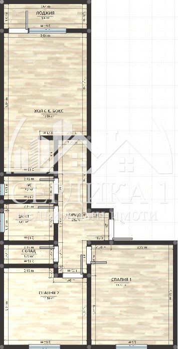 Продава 3-СТАЕН, гр. София, Люлин 3, снимка 1 - Aпартаменти - 47445198