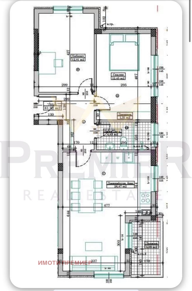 Продается  2 спальни Варна , Изгрев , 98 кв.м | 24359200 - изображение [12]