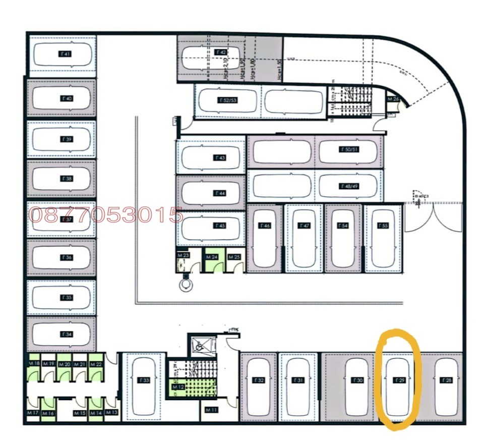 Продава ГАРАЖ, ПАРКОМЯСТО, гр. София, Зона Б-5, снимка 6 - Гаражи и паркоместа - 53655699