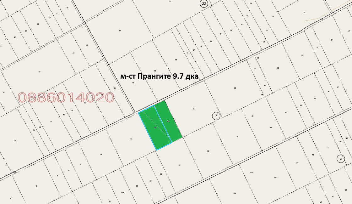 Продава ЗЕМЕДЕЛСКА ЗЕМЯ, гр. Алфатар, област Силистра, снимка 4 - Земеделска земя - 55909954
