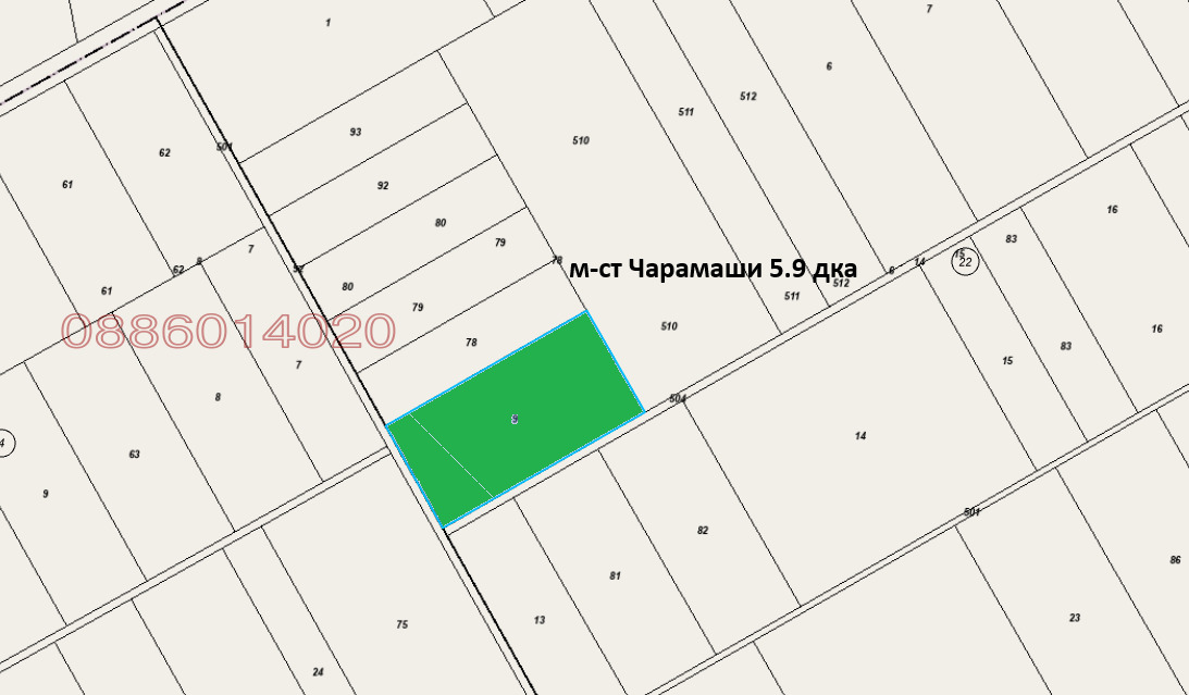 Продава ЗЕМЕДЕЛСКА ЗЕМЯ, гр. Алфатар, област Силистра, снимка 5 - Земеделска земя - 55909954