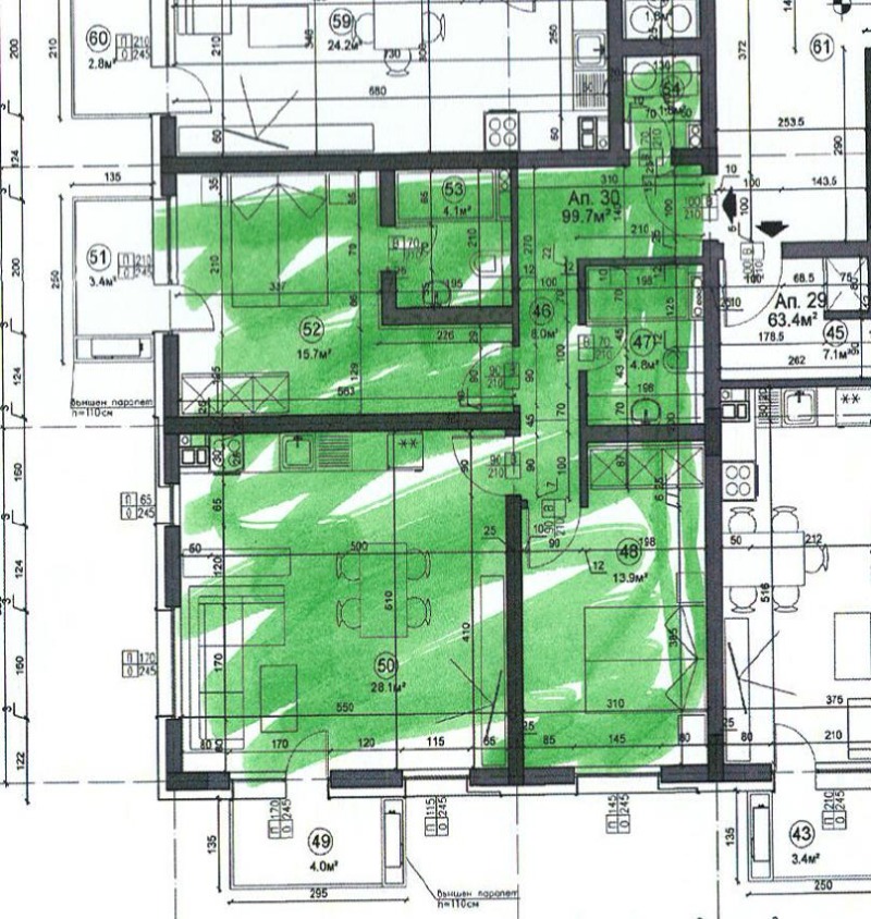 Na prodej  2 ložnice Sofia , Krasno selo , 120 m2 | 18612806