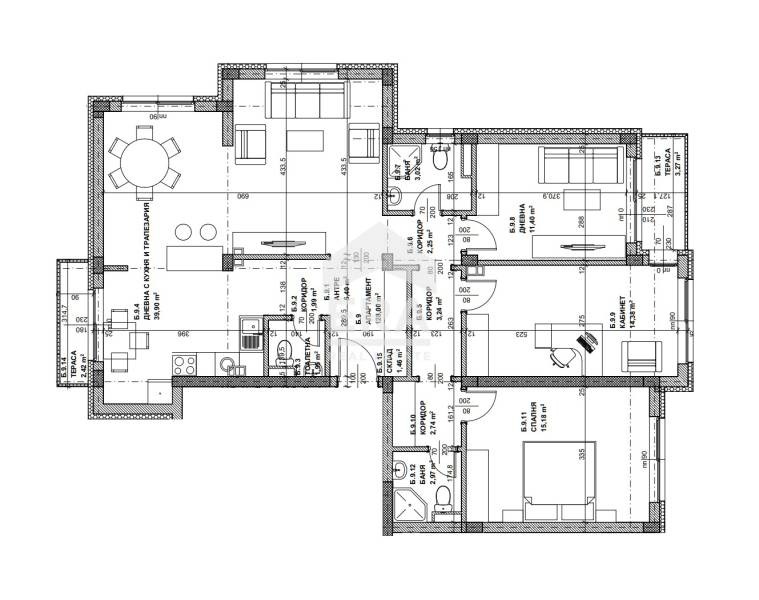 Продава 4-СТАЕН, гр. София, Кръстова вада, снимка 8 - Aпартаменти - 48852121