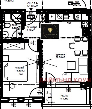 Te koop  1 slaapkamer Plovdiv , Trakija , 63 m² | 74347218 - afbeelding [2]