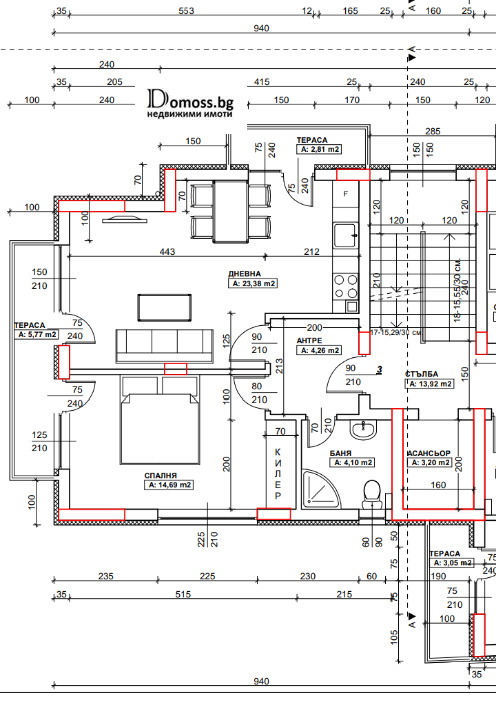 Продава 2-СТАЕН, гр. Благоевград, Идеален център, снимка 12 - Апартаменти - 54365161
