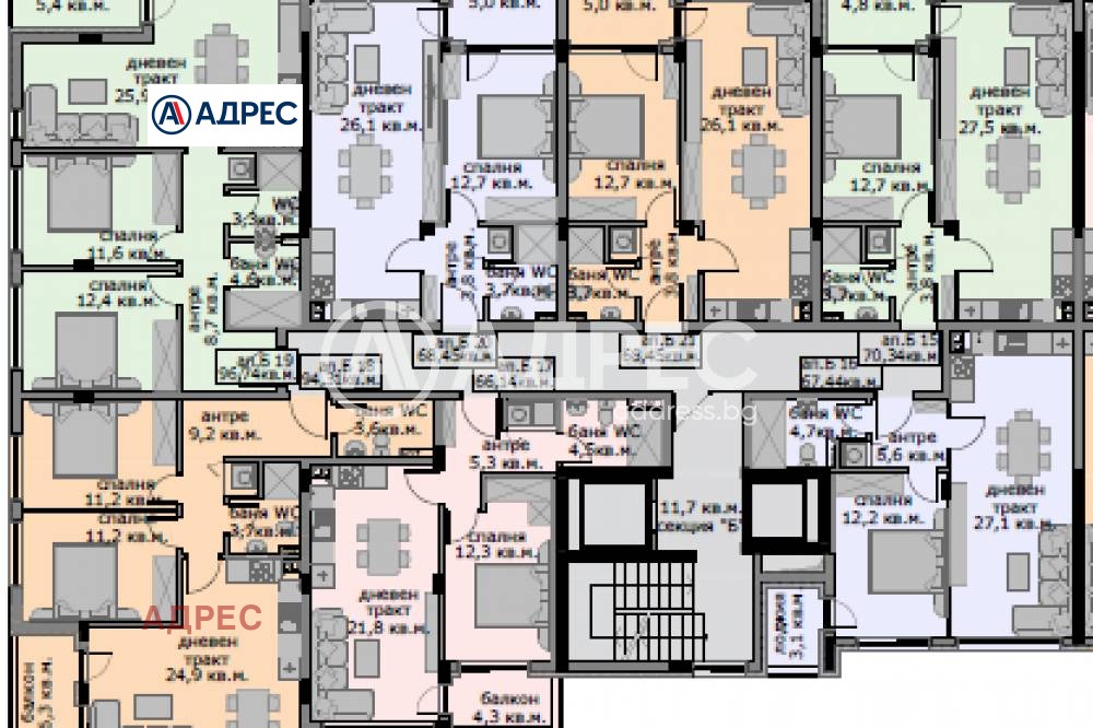 Продава 3-СТАЕН, гр. Варна, Владислав Варненчик 1, снимка 5 - Апартаменти - 56125192