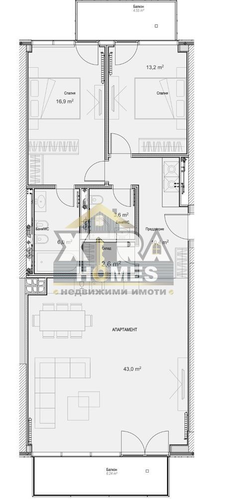 Продава 3-СТАЕН, гр. София, Оборище, снимка 6 - Апартаменти - 54208969
