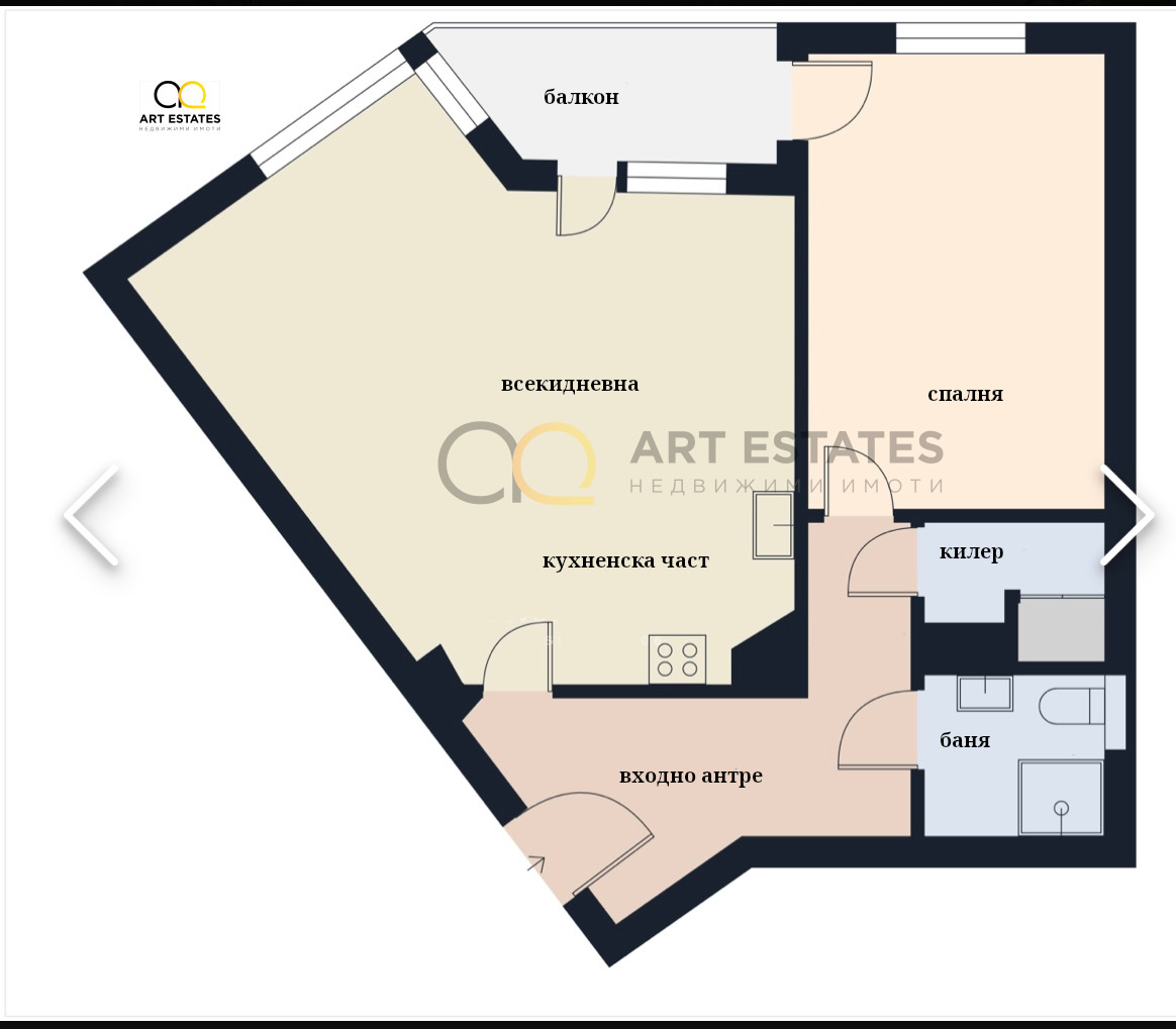 Продава 2-СТАЕН, гр. София, Манастирски ливади, снимка 12 - Апартаменти - 54110637
