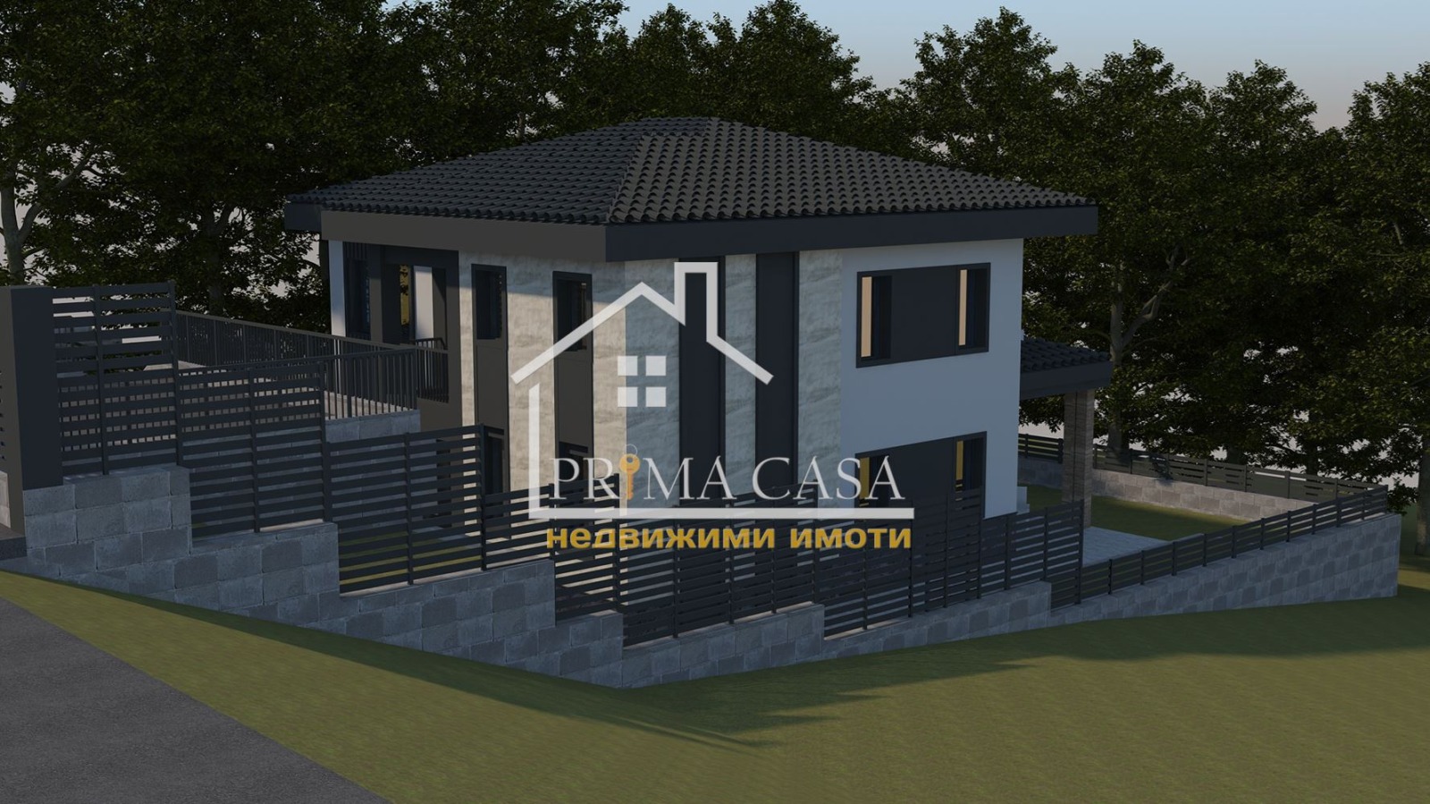 Продава КЪЩА, с. Марково, област Пловдив, снимка 2 - Къщи - 46074550