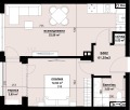 Продава 2-СТАЕН, град Бургас, Славейков • 97000 € / 189715.51 лв. • 43606089 1