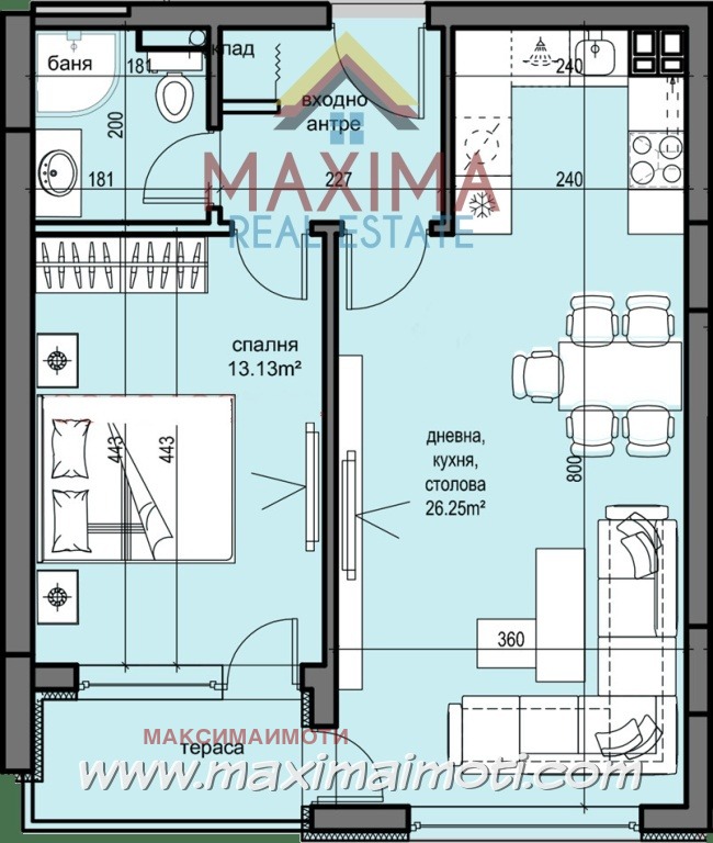 En venta  1 dormitorio Plovdiv , Jristo Smirnenski , 69 metros cuadrados | 32477419 - imagen [7]