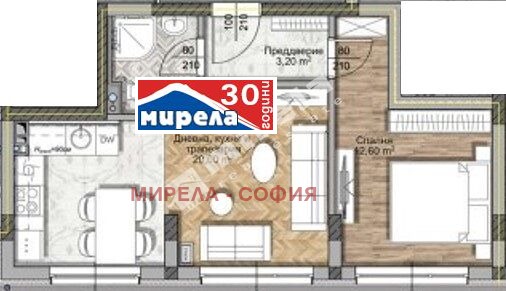 Продава  2-стаен град София , Овча купел 1 , 56 кв.м | 30646159