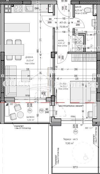 Продава  2-стаен град Пловдив , Остромила , 64 кв.м | 98050585 - изображение [5]